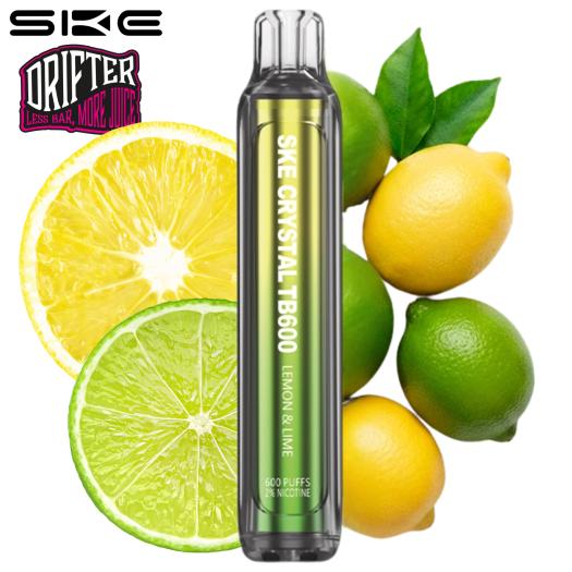 Lemon Lime SKE x Drifter Crystal TB600 20mg Descartável