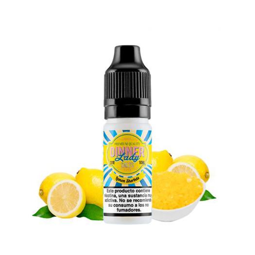 LEMON SHERBETS - DINNER LADY SALT 10 ml - 20 mg - Líquido con SALES DE NICOTINA LEMON SHERBETS - DINNER LADY SALT 10 ml - 20 mg - Líquido con SALES DE NICOTINA