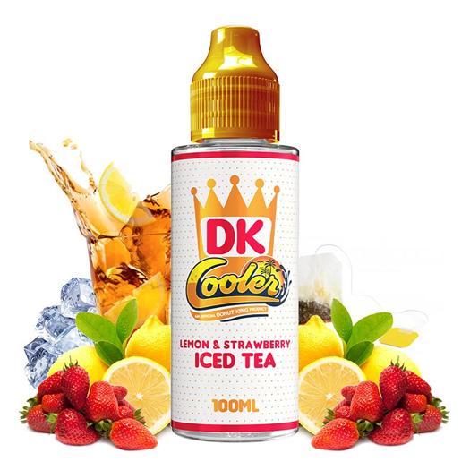 ▲Lemon & Strawberry Iced Tea 100ml + Nicokit Gratis -DK Cooler