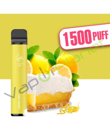 LEMON TART Elf Bar 1500 4,8ml Pod System - Descartável - SEM NICOTINA