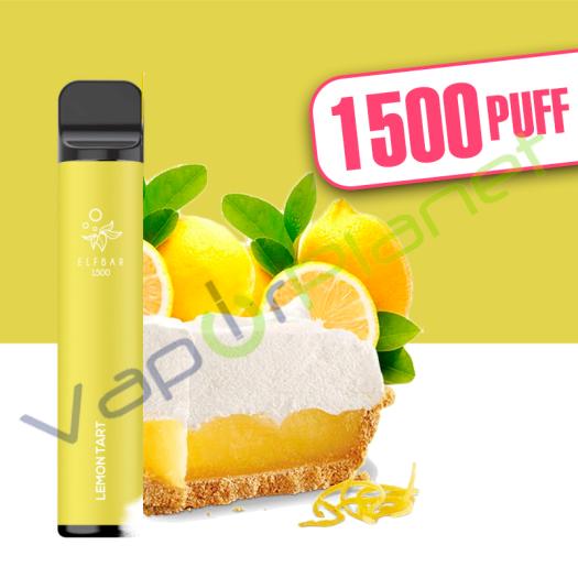 LEMON TART Elf Bar 1500 4,8ml Pod System - Descartável - SEM NICOTINA