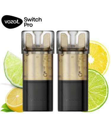 Lemon Lime | Pack 2 uds | Cartuchos Pré-Carregado 20mg Vozol Switch Pro