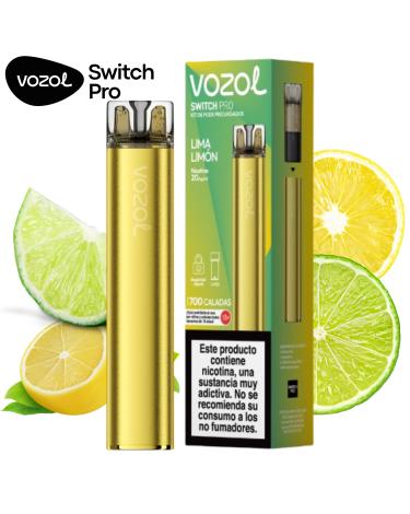 Lemon Lime | Vozol Switch Pro Starter Kit | Sais de Nicotina 20mg