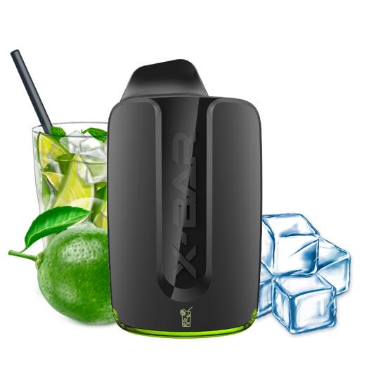 Lime Mojito Ice X-Bar - CAIXA - 4000 Puffs - POD descartável SEM NICOTINA