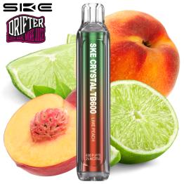 Lime Peach SKE x Drifter Crystal TB600 20mg Descartável