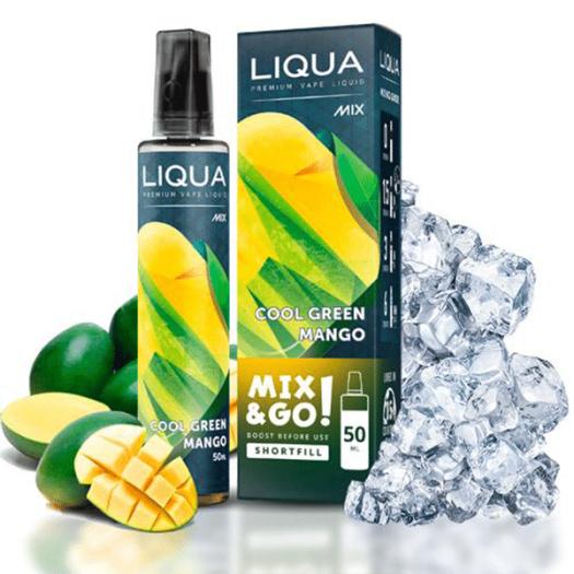 Liqua Cool Green Mango 50ml + 2 Nicokits Gratis Liqua Cool Green Mango 50ml + 2 Nicokits Gratis