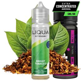 Liqua Intense Bright Tobacco Aroma 5ml/60 (Longfill) + 70ml VG