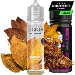 Liqua Intense Traditional Tobacco Aroma 5ml/60 (Longfill) + 70ml VG