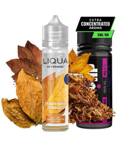 Liqua Intense Traditional Tobacco Aroma 5ml/60 (Longfill) + 70ml VG