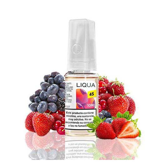 LIQUA SALT 4S - Berry Mix 10 ml - 20mg - Líquido com sais de nicotina