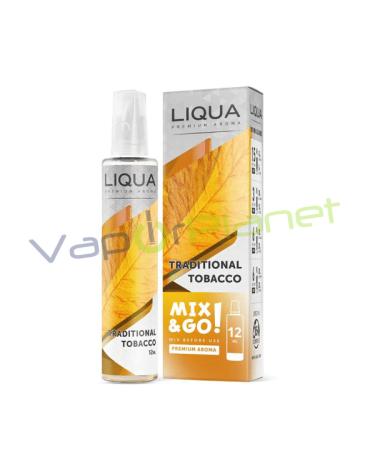 Liqua Traditional Tobacco 50ml + 2 Nicokits Gratis