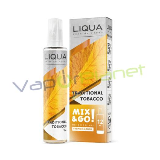 Liqua Traditional Tobacco 50ml (Sem Nicotina)