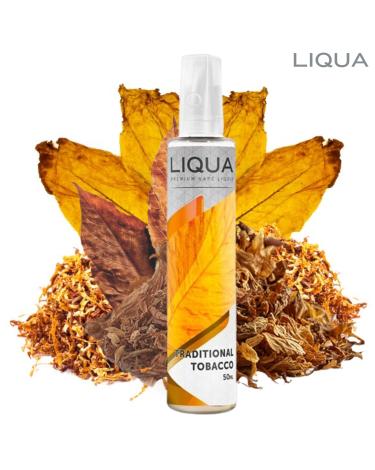 Liqua Traditional Tobacco 50ml (Sem Nicotina)