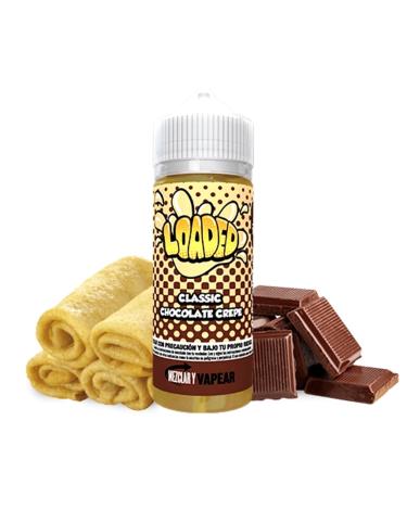 Loaded Classic Chocolate Crepe 100ml + 2 Nicokits Gratis