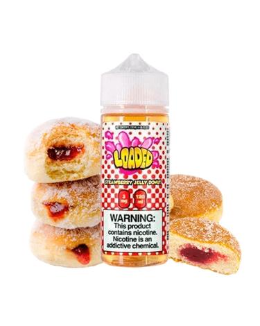 Loaded Strawberry Jelly Donut 100ml + 2 Nicokits Gratis