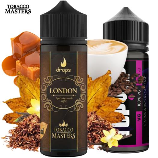 London 10ml/120 Longfill Drops Tobacco Masters