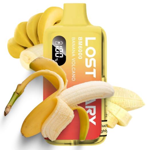 MARY PERDIDA BM6000 | Vulcão Banana | 6000 puffs 20mg da ElfBar
