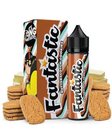 ✩ Líquido BUTTERSCOTCH COOKIES By Fantastic 50ml + Nicokit Gratis