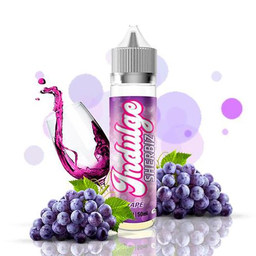 Líquido INDULGE eJuice SHERBIZ GRAPE 50ml + Nicokit Gratis (60ml)