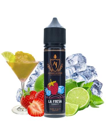 Líquido La Fresa Sorbet de ASPANO & JOHN 50ml + Nicokits Gratis