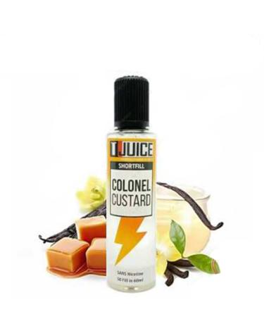 Líquido T-JUICE - COLONEL CUSTARD 50ml + Nicokit Gratis