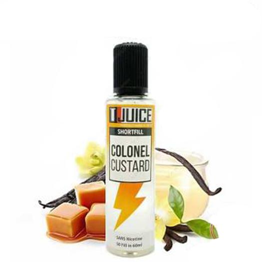 Líquido T-JUICE - COLONEL CUSTARD 50ml + Nicokit Gratis Líquido T-JUICE - COLONEL CUSTARD 50ml + Nicokit Gratis