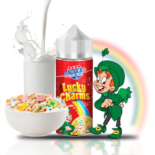 LUCKY CHARMS Taste Of America 100ml + Nicokits
