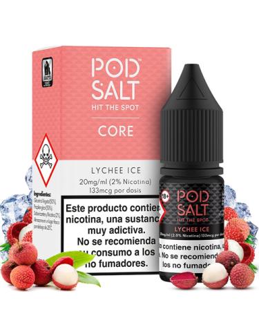 LYCHEE ICE 10ml - POD SALT - Líquido con SALES DE NICOTINA