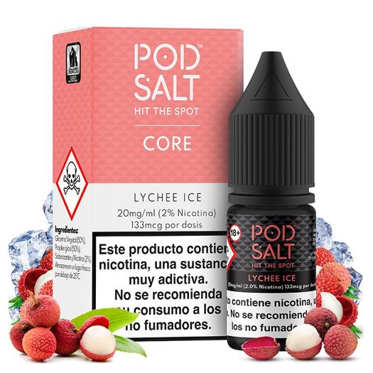 LYCHEE ICE 10ml - POD SALT - Líquido con SALES DE NICOTINA