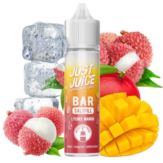 Lychee Mango Bar Saltfill Just Juice 40ml/60