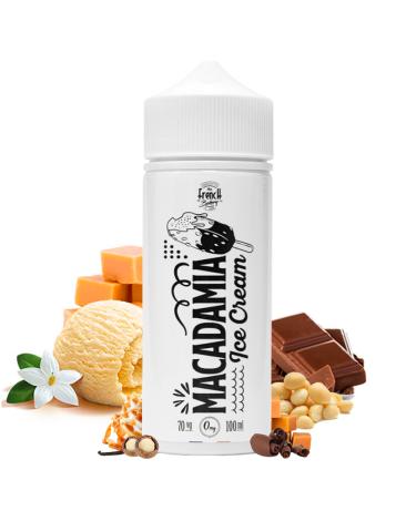 Macadamia Ice Cream The French Bakery 100ml + Nicokit