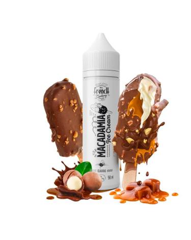 Macadamia Ice Cream - The French Bakery - 50ml + Nicokit