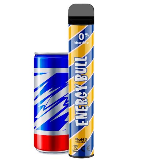 Magnum 2000 Puff Energy Bull Pod Descartável *2000puffs* SEM NICOTINA