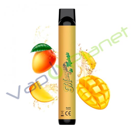 Malaysian Mango 600 puffs - Big Puff *** SEM NICOTINA ***