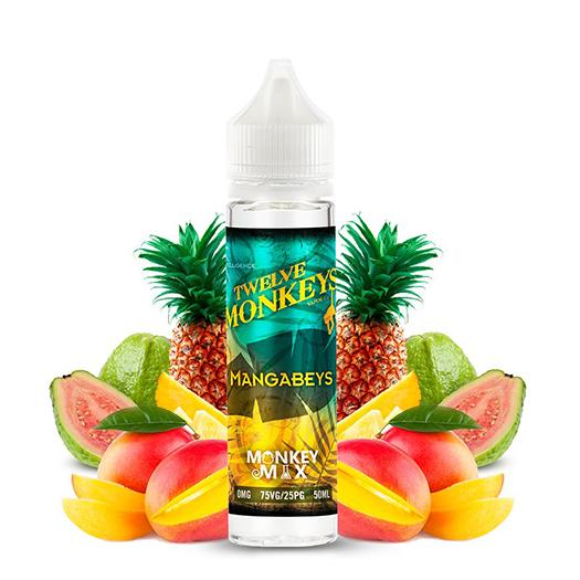 MANGABEYS Twelve Monkeys Vapor Co. 50ml + Nicokit Gratis - Líquidos para Vapear