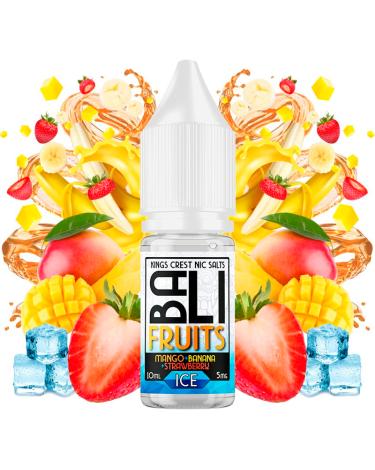 Mango + Banana + Strawberry Ice 10ml - Bali Fruits Salts by Kings Crest