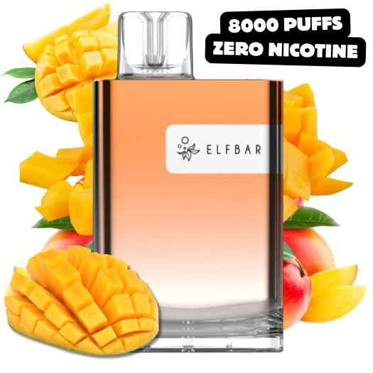 Mango CR8000 ElfBar Sem Nicotina | 8000 Puffs |
