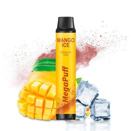 Mango Ice MegaPuff – 3000 PUFF – Descartável SEM NICOTINA