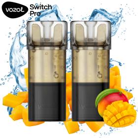 Mango Ice | Pack 2 uds | Cartuchos Pré-Carregado 20mg Vozol Switch Pro