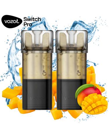 Mango Ice | Pack 2 uds | Cartuchos Pré-Carregado 20mg Vozol Switch Pro