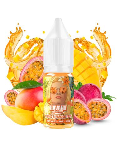 Mango Passion Fruit 10ml – Havana Dream Nic Salts – Líquido con SALES DE NICOTINA