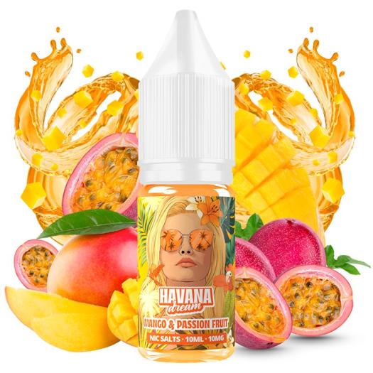 Mango Passion Fruit 10ml – Havana Dream Nic Salts – Líquido con SALES DE NICOTINA