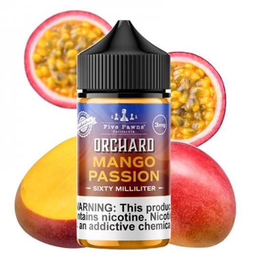 Mango Passion Orchard Blends 50ml+ Nicokit gratis - Five Pawns✅