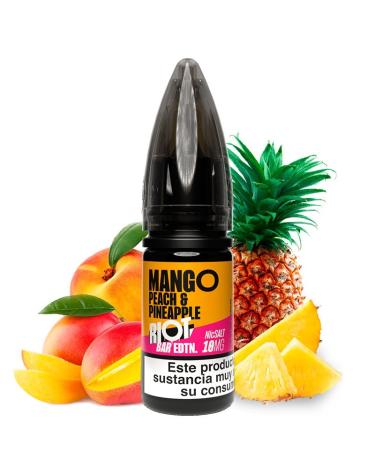 MANGO PEACH PINEAPPLE - Riot Squad Bar EDTN 10 ml - 10 mg y 20 mg - Líquido con SAIS DE NICOTINA