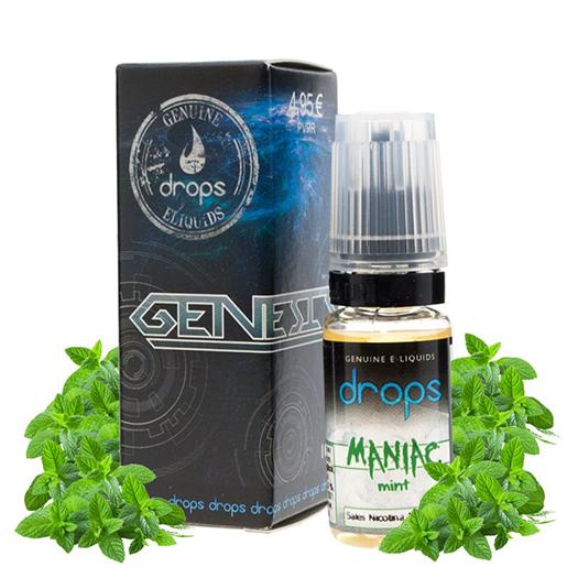 MANIAC MINT Drops Sales 10 ml 10mg y 20mg - SAIS DE NICOTINA MANIAC MINT Drops Sales 10 ml 10mg y 20mg - SAIS DE NICOTINA
