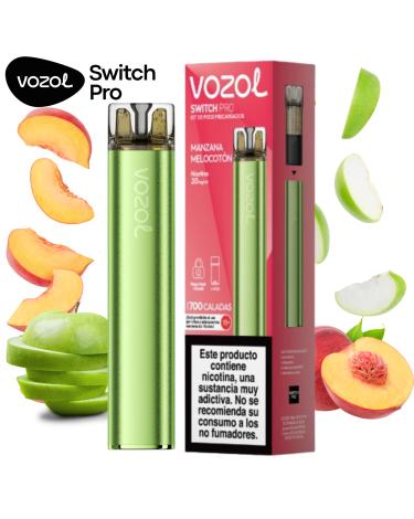 Apple Peach | Vozol Switch Pro Starter Kit | Sais de Nicotina 20mg