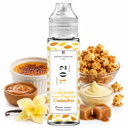 Maître Vapotier N°302 50ml | Vanilla Cream Caramel Popcorn