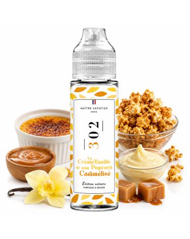 Maître Vapotier N°302 50ml | Vanilla Cream Caramel Popcorn