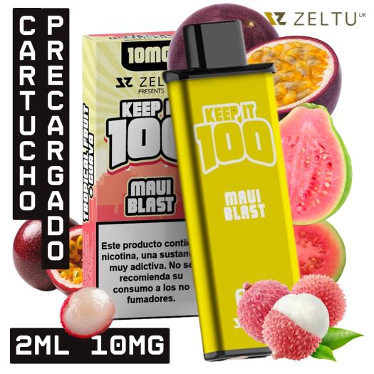 Maui Blast Cartucho pré-preenchido com líquido ZELTU X³