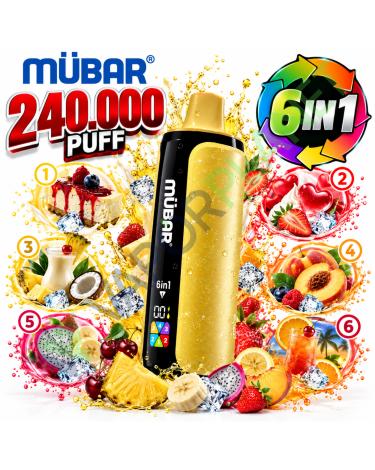 Mübar 6in1 240K Sweet & Creamy 240.000 Puff